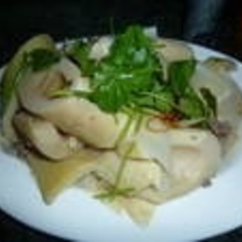 筍の炒め物(四哥の店)