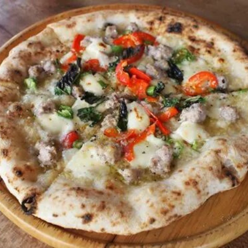 生ソーセージピッツァ(茶屋雨巻)