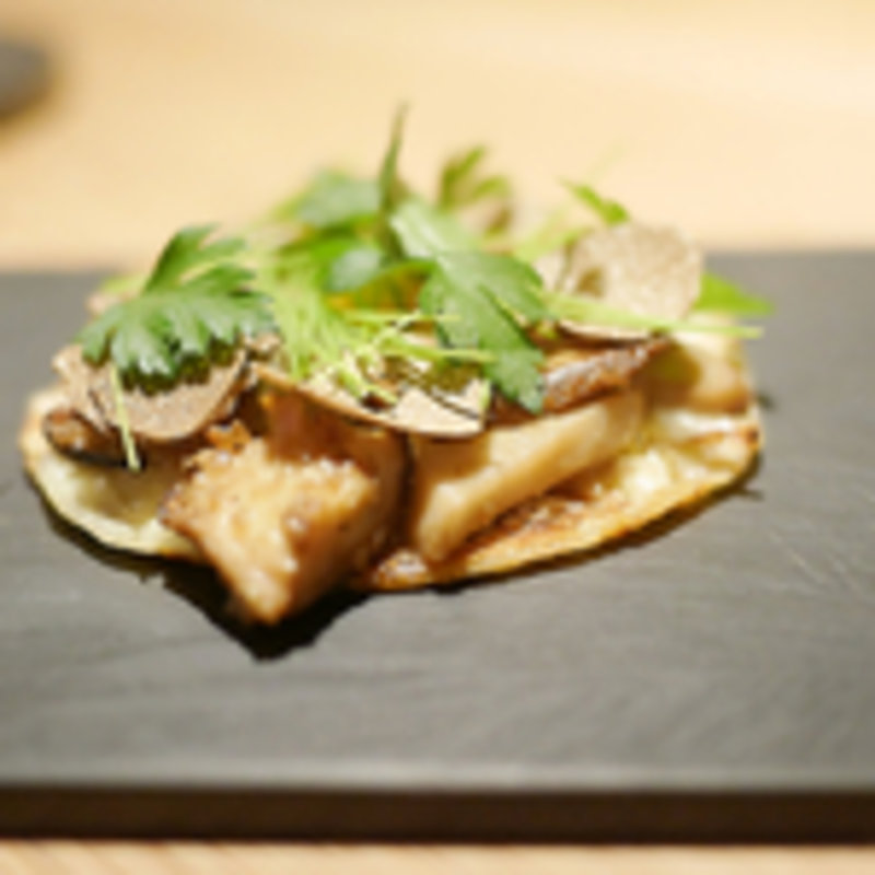 ポルチーニと蕎麦粉のガレット(point （ポワン）)