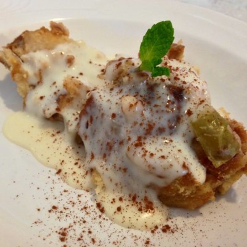 Apple bread pudding(Spalding House Café)