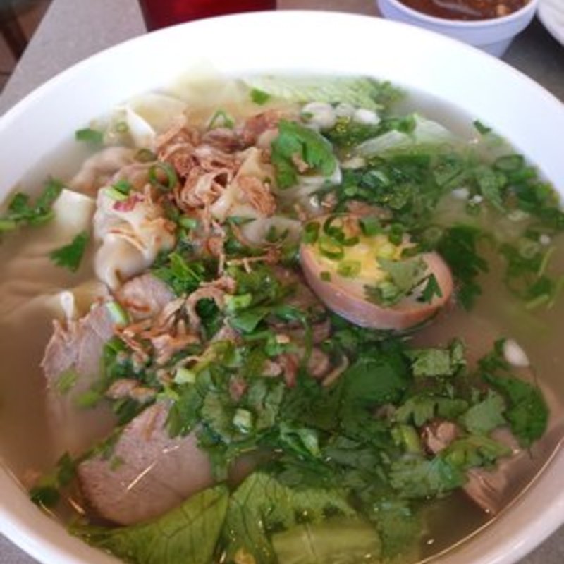 Won ton and char shiu pho(Pho Kitchen)