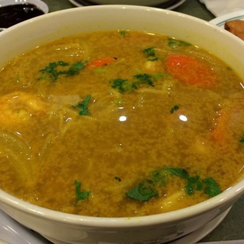 Shrimp curry pho soup(Pho Kitchen)