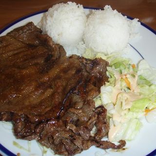 Teriyaki Beef Plate(Mix Plate Cafe)