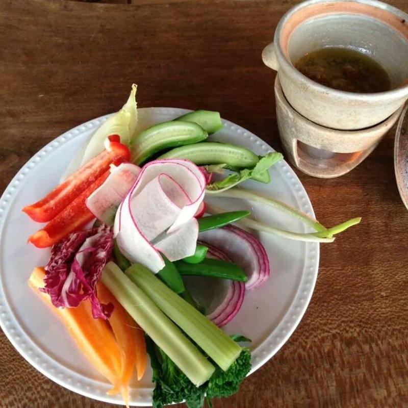 バーニャカウダ(茶屋雨巻)