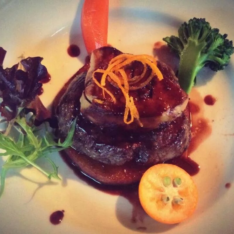 牛ヒレ肉のグリル(茶屋雨巻)