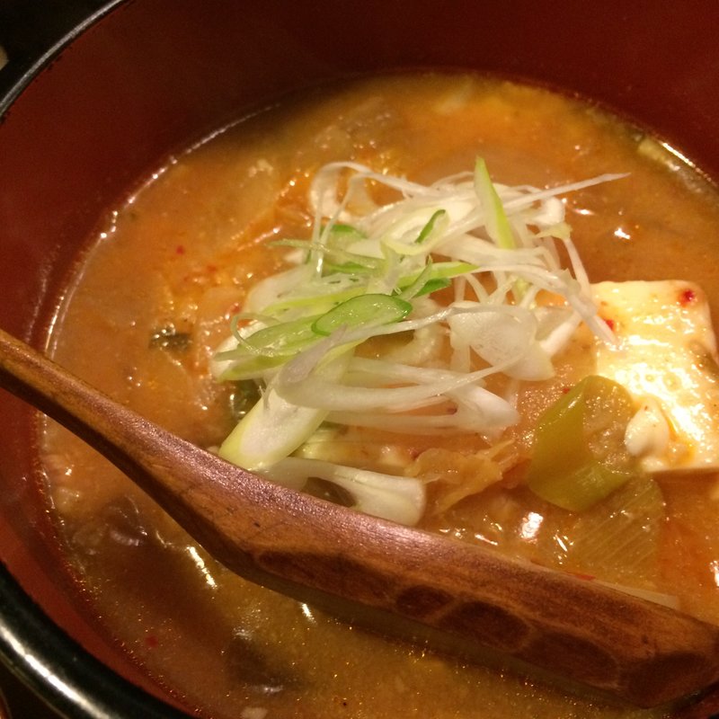 キムチ豆腐鍋