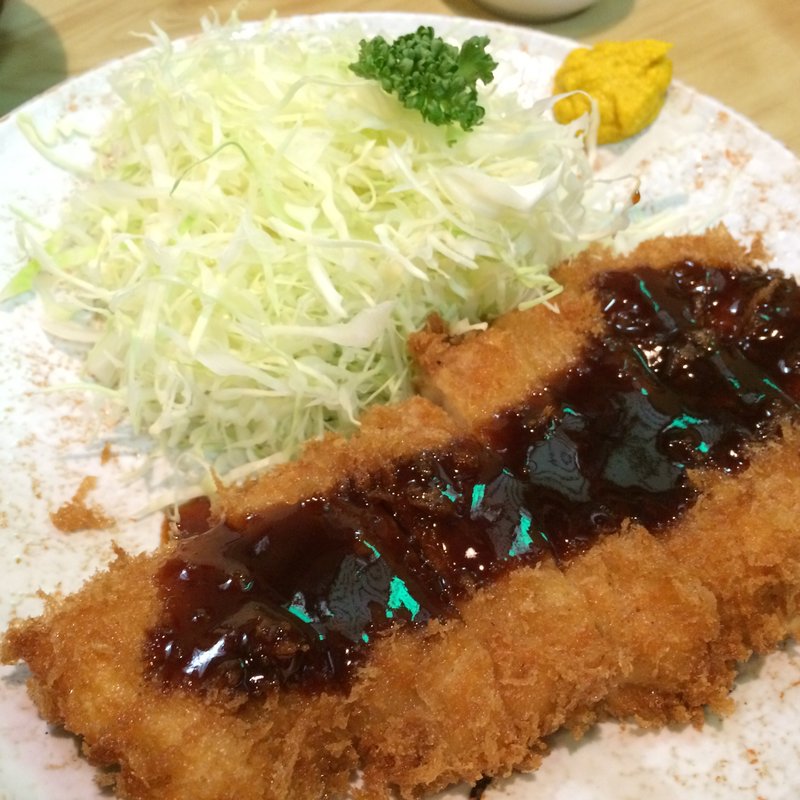 ロースカツ定食(とんかつ 竹乃(たけの))