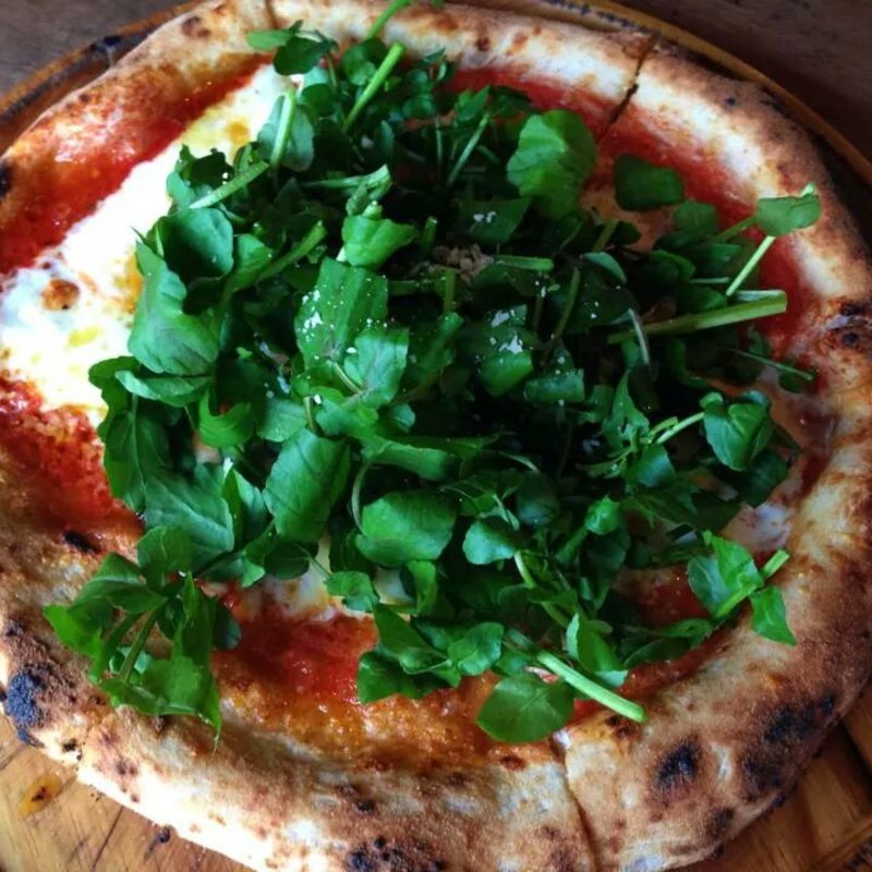 クレソンのマルゲリータ(茶屋雨巻)