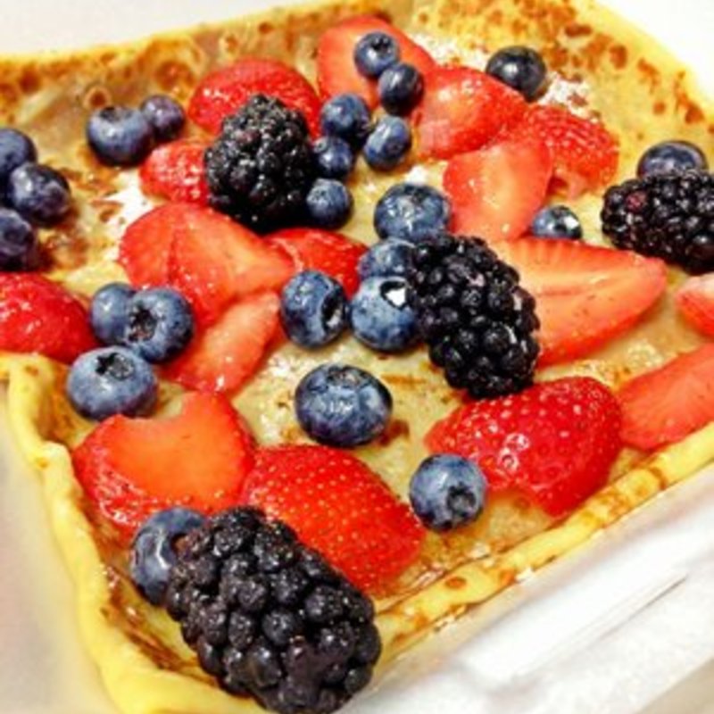 Fresh berries(Crepes No Ka ‘Oi)