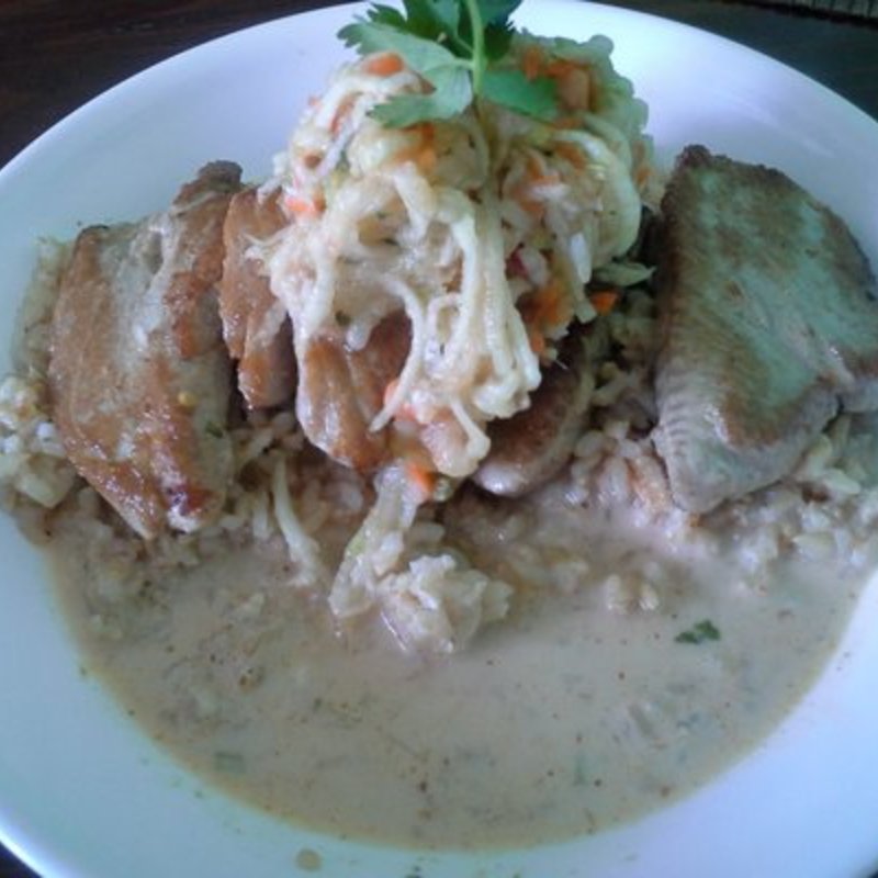 Red curry (Uahi Island Grill)