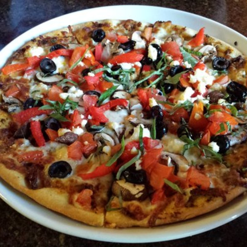 Veggie pizza(Kalapawai Cafe)