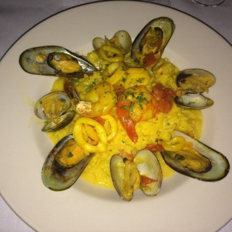 Risotto con frutti di mare(Baci Bistro)