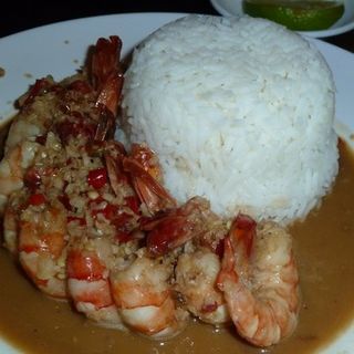 spicy garlic shrimp(Lemongrass Vietnamese )