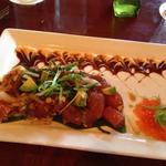 Ahi poke appetizer