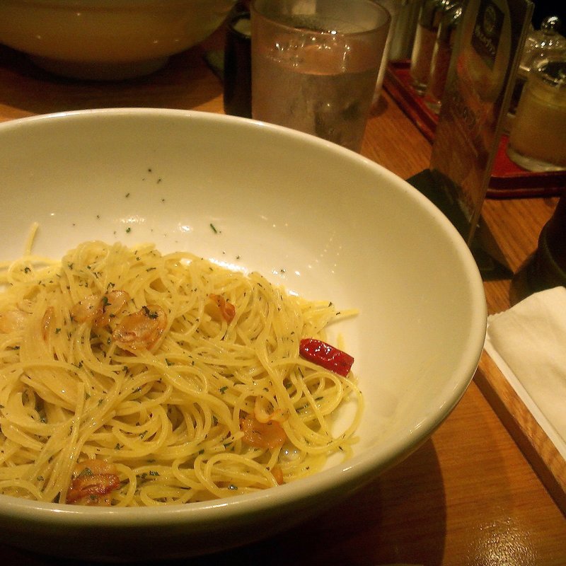 ペペロンチーノ(すぱじろう 銀座)