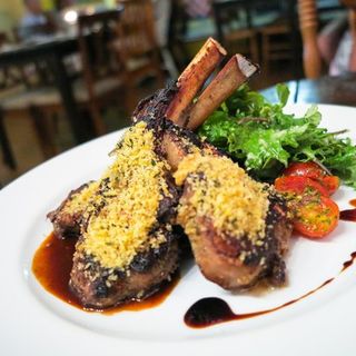 CRUSTED RACK OF LAMB(The Food Company Cafe and Catering)