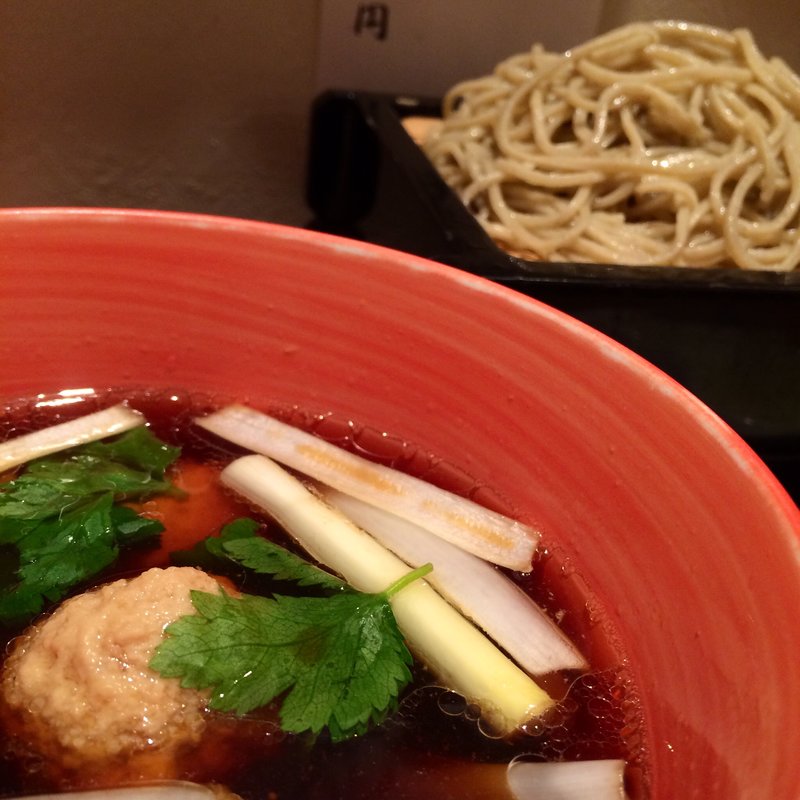 鳥つくねせいろ (ランチ)(手打蕎麦 ごとう)