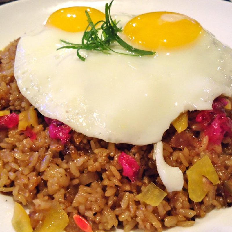 Garlic Bacon Fried Rice(Dash Gastropub)