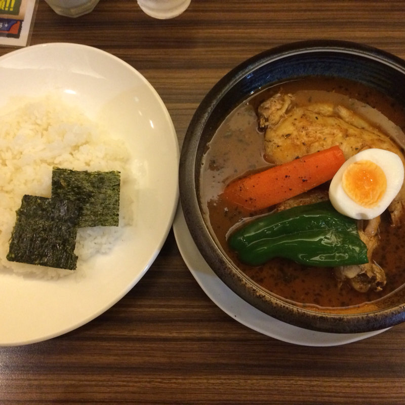 チキンスープカレー(らっきょブラザーズ)