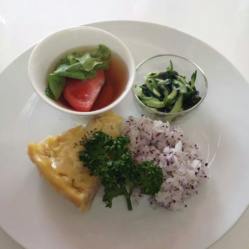 玉ねぎのタルトランチ(きりんカフェ)