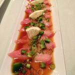 Yellowtail Carpaccio with Jalapeno