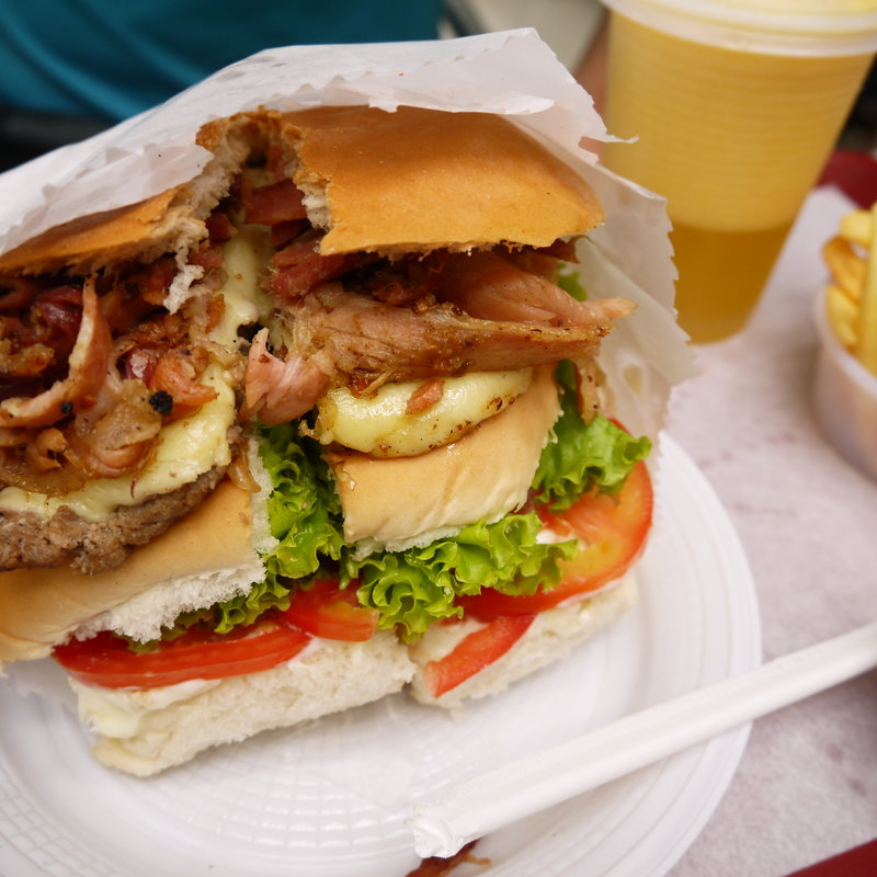 X-Bacon salada(Estrela)