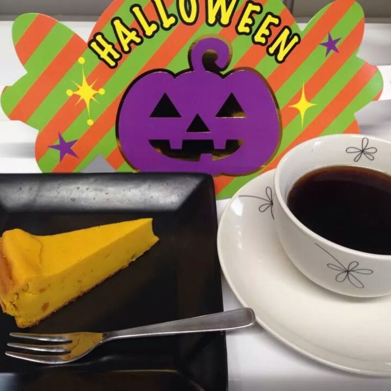 かぼちゃのチーズケーキ(きりんカフェ)