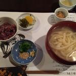 釜あげうどんセット(麺喰 （udon and cafe ）)