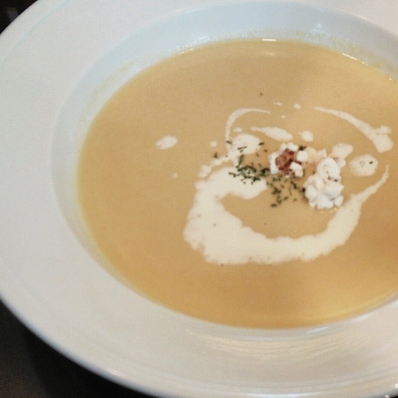 冷製コーンポタージュスープ(カフェ＆ガーデン しらさき邸)