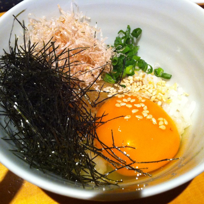 玉子がけごはん(銀座ＫＡＮ)