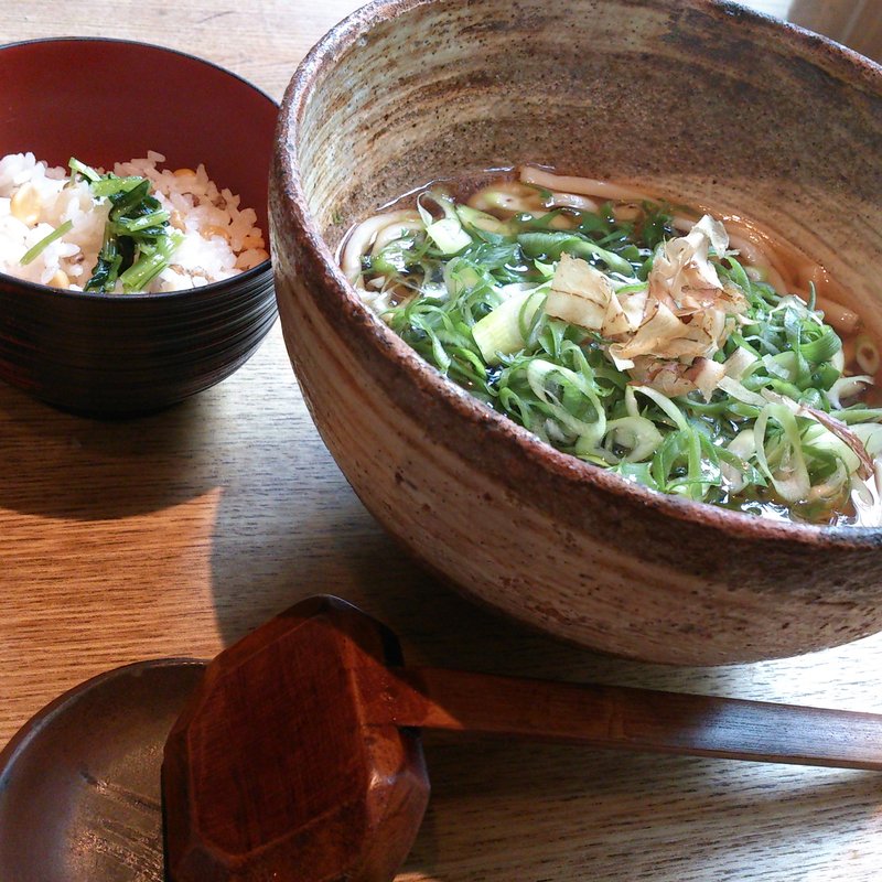 九条葱うどん(うどん山長 恵比寿店)