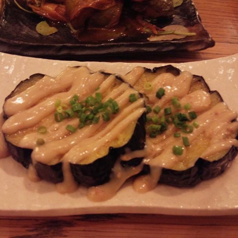 茄子の白味噌のせ(八十八夜 吉祥寺)