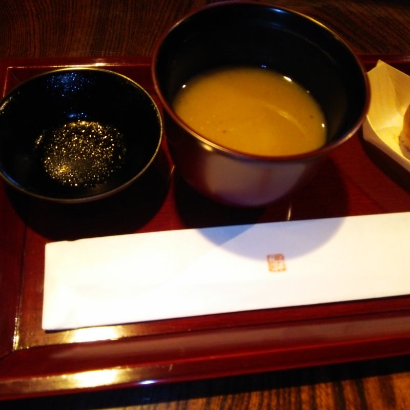 つぶら栗しるこ(たねや日牟禮の舎 )