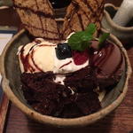 チョコレートパフェ(うつわcafeと手作り雑貨の店 ゆう 大阪梅田店)