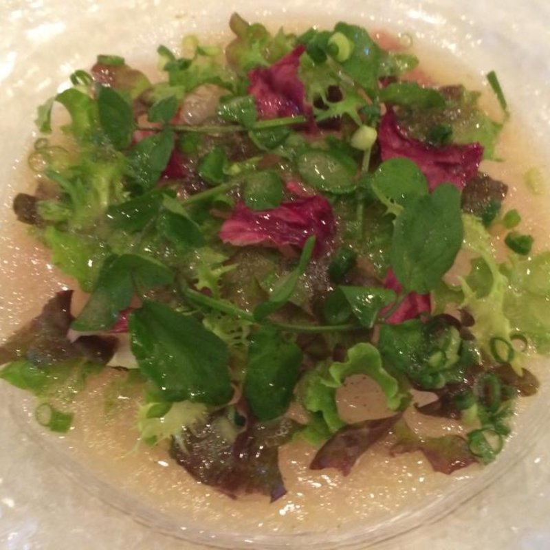 鮮魚のカルパッチョ(ポートサイドレストランKISHIDA)