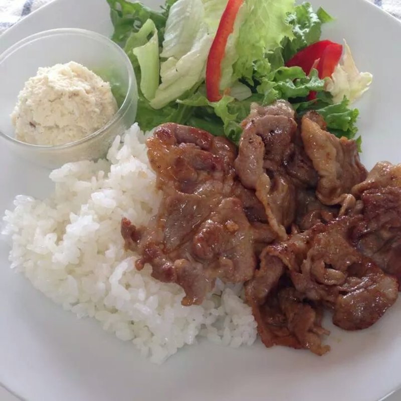 生姜焼き(きりんカフェ)