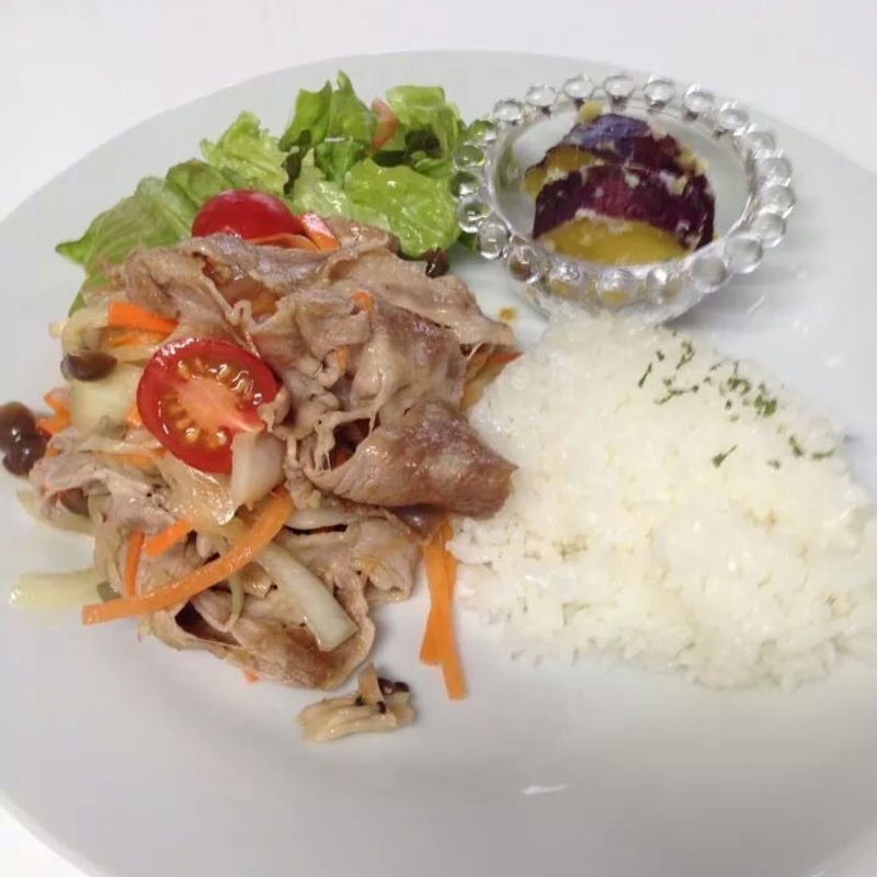 豚肉のマリネランチ(きりんカフェ)