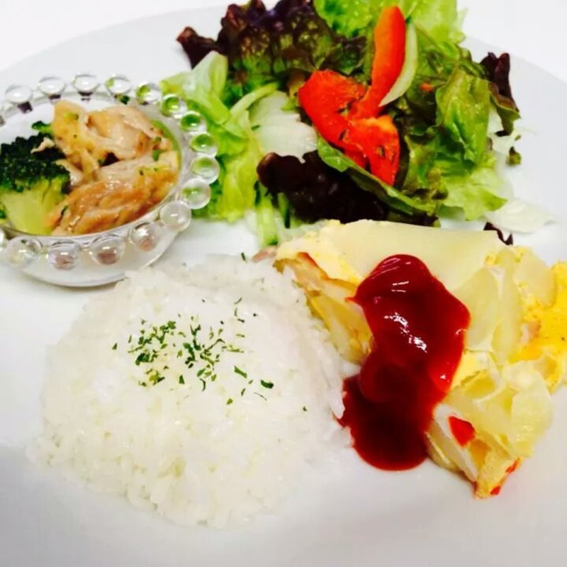 オムライスランチ(きりんカフェ)