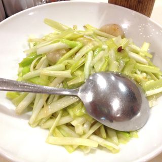 ホタテと野菜の炒め物(庄和飯店)