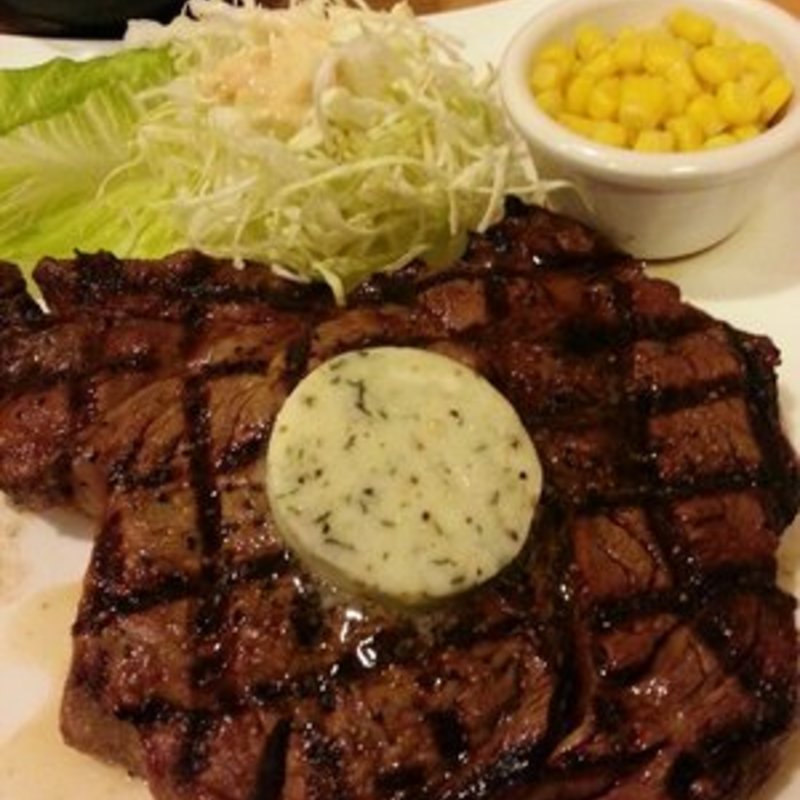 Garlic rib eye(Spicy Ahi )