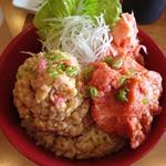 Natto spicy ahi bowl