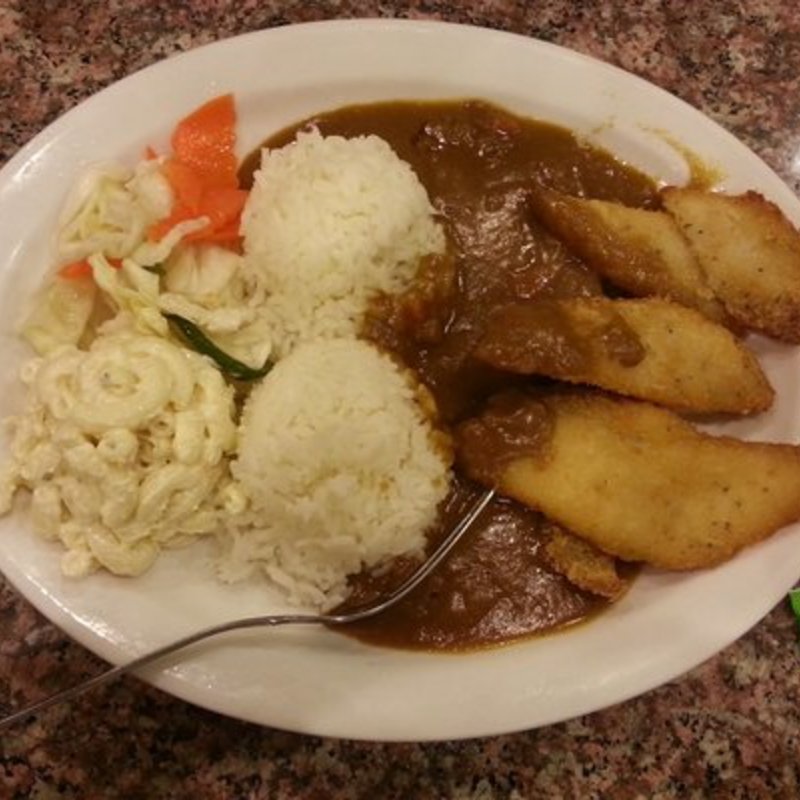 Fried fish curry plate(IchiBen)