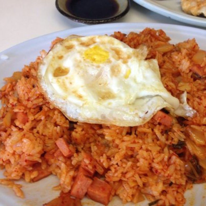 Kimchi fried rice with spam(Song’s Korean BBQ)