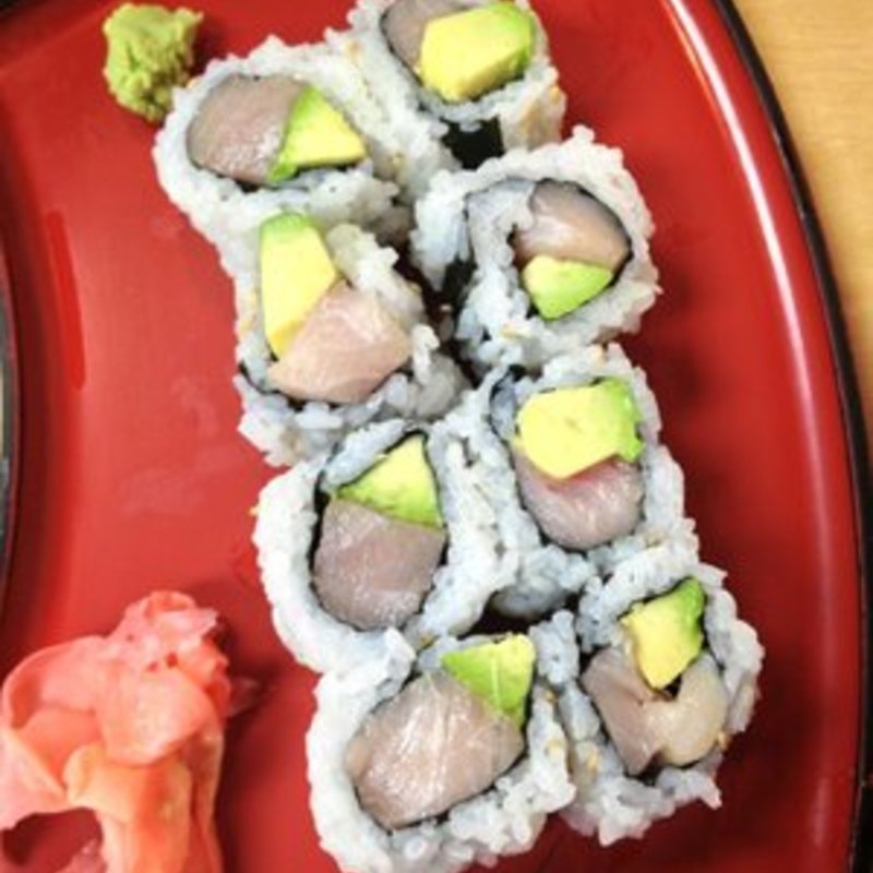 Hamachi with avocado(Kunio Japanese Restaurant)