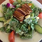 Seared Ahi with Caesar Salad