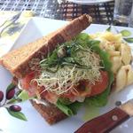 Smoked salmon BLT