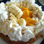 Fruit waffle(Bears’ Coffee)