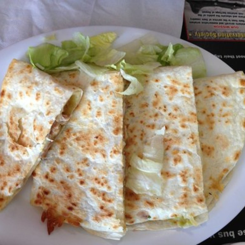Chicken Quesadilla(Lucy’s Taqueria)