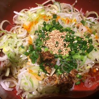 ネギそば(麺KAWAKEI)