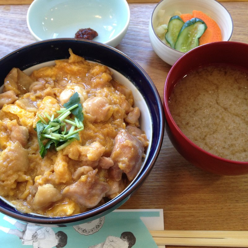 親子丼ランチセット(GLOU GLOU REEFUR （グルグル リーファー【旧店名】ロザリー）)